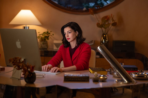 Anne Hathaway stars as Verity Crawford in director Michael Showalter's VERITY from Amazon MGM Studios. In the photo she...